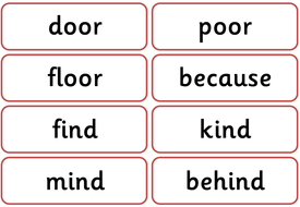 Spag Year 2 Spelling Common Exception Words Teaching Resources