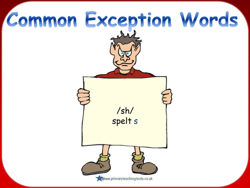 SPaG Year 2 Spelling: Common Exception words | Teaching Resources