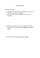 Momentum Worksheets and Answers | Teaching Resources