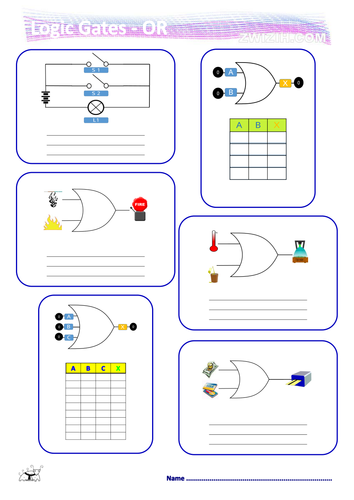 Computing: Interactive Logic Gates 2 - OR | Teaching Resources