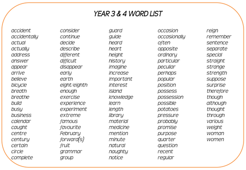 spag-year-3-4-spelling-word-lists-teaching-resources