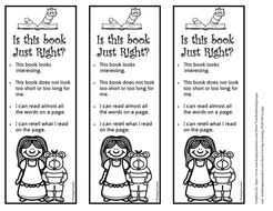 Just Right Book | Teaching Resources