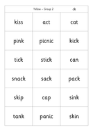 Jolly phonics pictures for blending practise | Teaching Resources