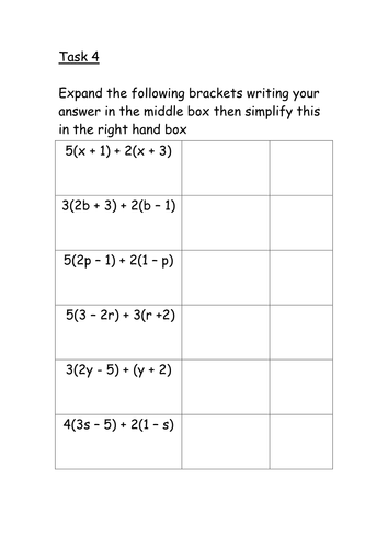 Simplifying Algebra Matching Activities | Teaching Resources