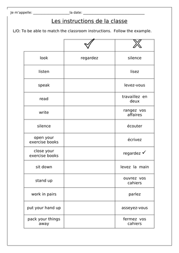 french-classroom-instructions-les-instructions-de-la-classe