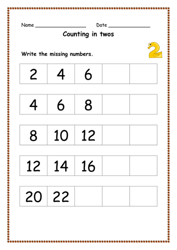 Mixed bag: Add/Subtract, Money work, Counting in 2s , Solve Word