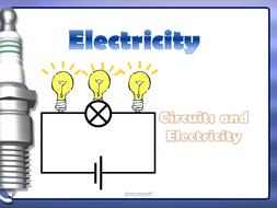 Year 6 Electricity Science Topic Powerpoint Lessons Activities