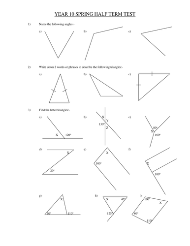 GCSE Revision Homeworks | Teaching Resources