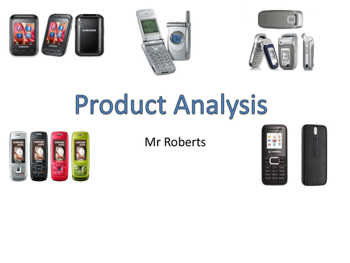 Product Analysis KS3 lesson kit | Teaching Resources