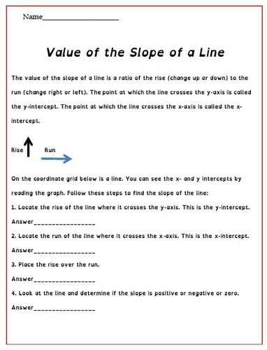 Coordinate Geometry | Teaching Resources