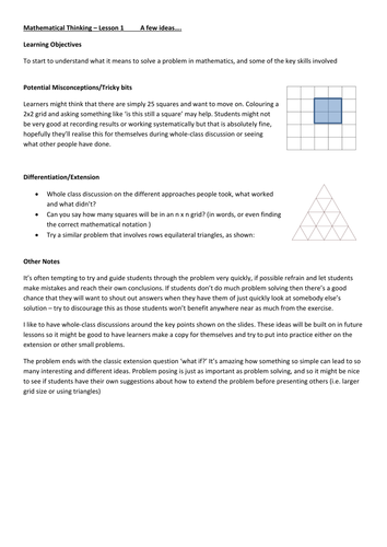 Math Enrichment - Developing Problem Solving and Mathematical Thinking ...