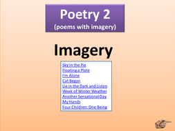 Similes, Metaphors, Personification Poetry | Teaching Resources