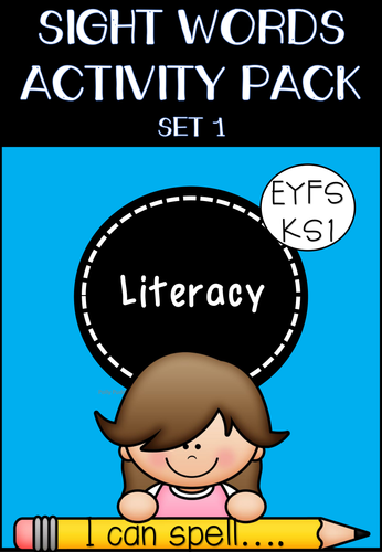 Sight Word Activity Pack (Set 1)