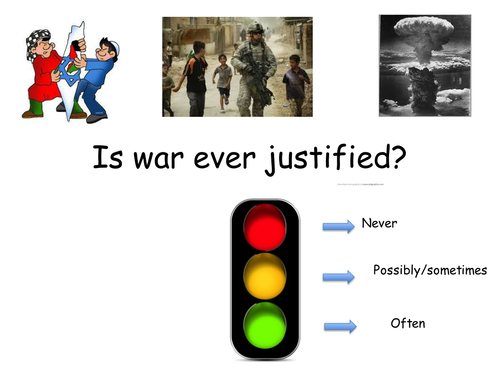 Nature and importance of just war 