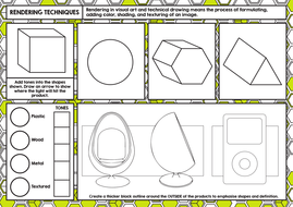 GCSE Rendering Techniques | Teaching Resources