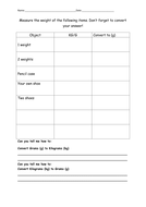 Weight KS2 | Teaching Resources