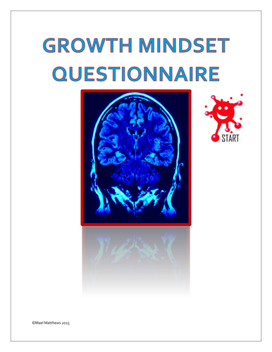 Growth Mindset Questionnaire. 