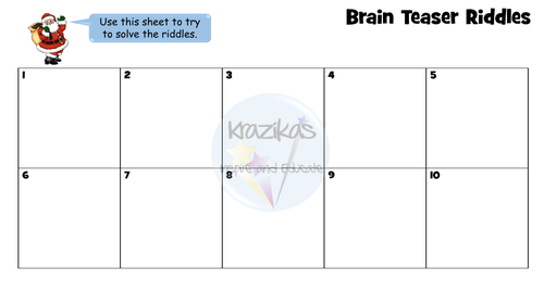 Advent Calendar | Teaching Resources