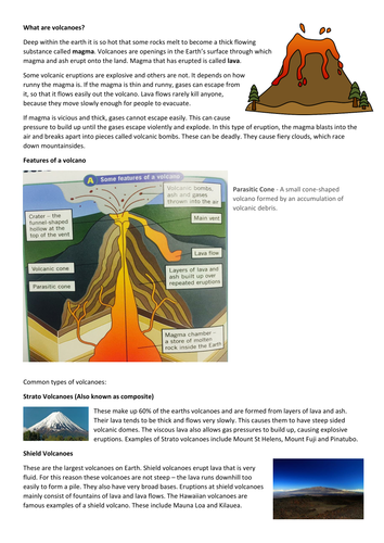volcano case study pdf