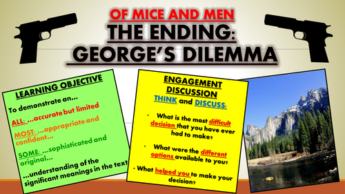 Of Mice and Men: The Ending - George's Dilemma