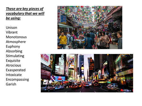 Creative and descriptive writing AQA image stimulous