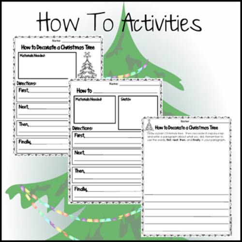 The Year of the Perfect Christmas Tree Activity Pack | Teaching Resources