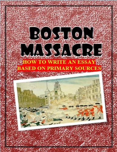 what is a good thesis statement for the boston massacre