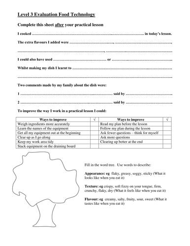 food technology year 7 13 week scheme of work powerpoints worksheets