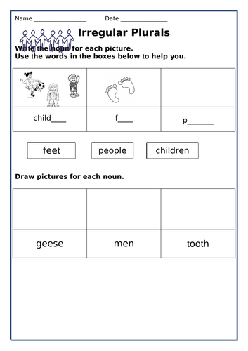 Write Singular Nouns into Plural Nouns Spellings and Vice Versa