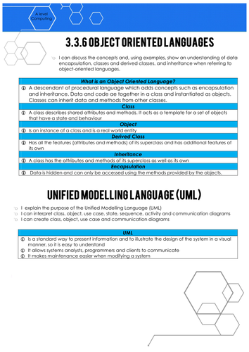 OCR A Level Computing Revision | Teaching Resources