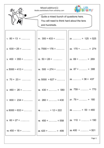 addition worksheet | Teaching Resources