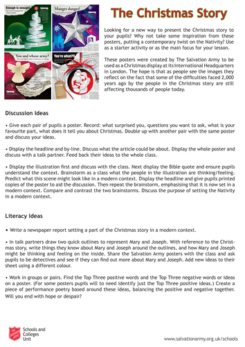 Is the Christmas Story relevant today? | Teaching Resources