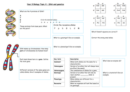 GCSE/KS3 Biology Revision (Cells; Inheritance; Health; Plants) by