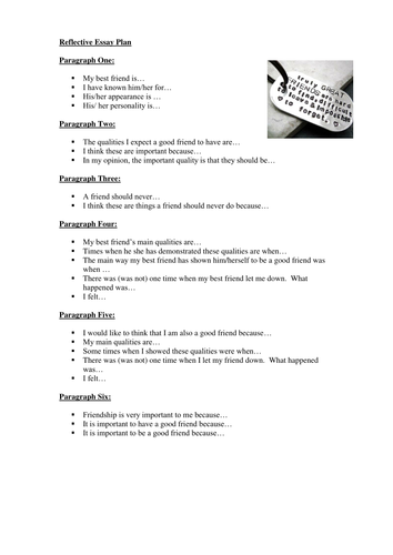 Personal reflective essay examples picture
