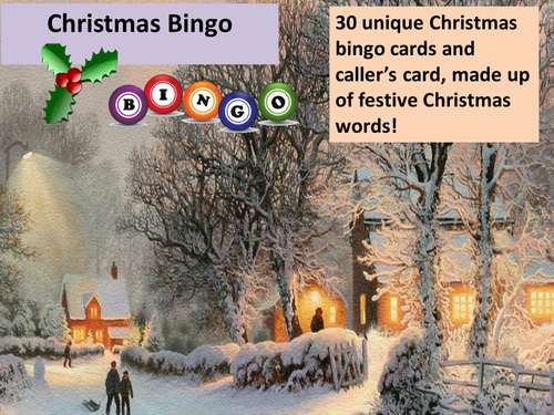 Christmas Bingo