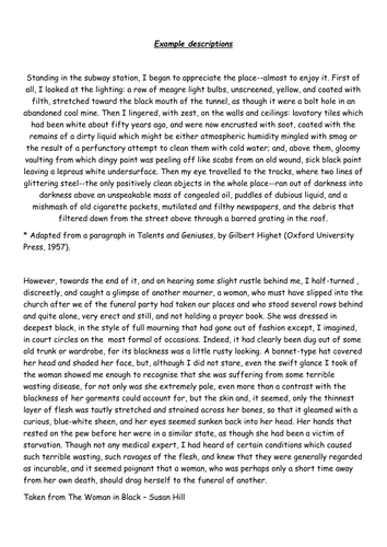 ks3 creative writing christmas by hclarke321 uk