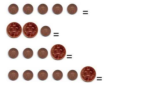 money addition sheets 