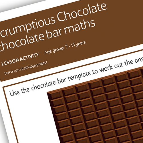 Chocolate bar math (7-11) | Teaching Resources