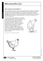 Lesson Plan - Farming - Genetic engineering - Intensive farming