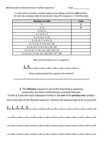 Year 6: Algebra (Day 6) | Teaching Resources
