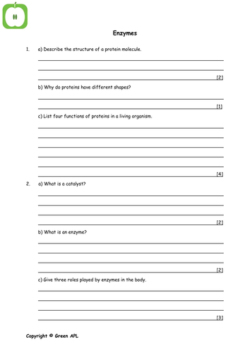 GCSE Biology worksheets | Teaching Resources
