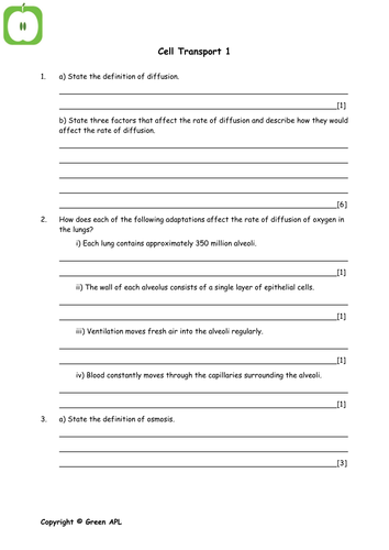 GCSE Biology worksheets | Teaching Resources