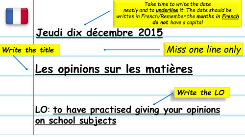 opinions-and-reasons-on-school-subjects-in-french-teaching-resources