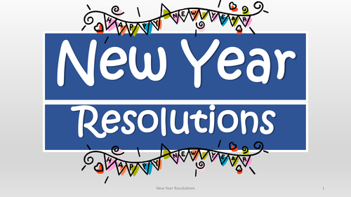 new years resolution clip art