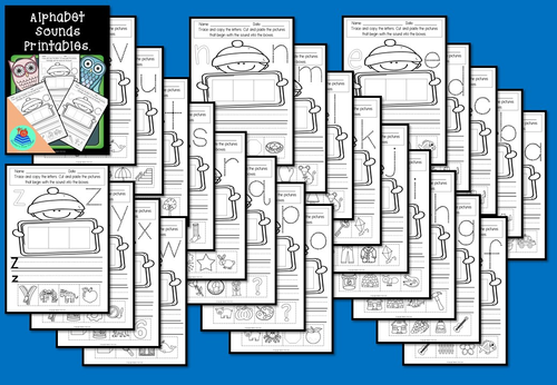 Alphabet Sounds Printables | Teaching Resources