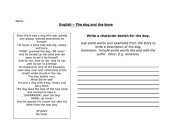 Dogs and worksheet essay 08 picture