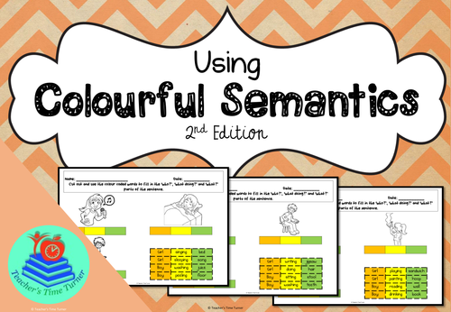 Colourful Semantics 2nd Edition | Teaching Resources