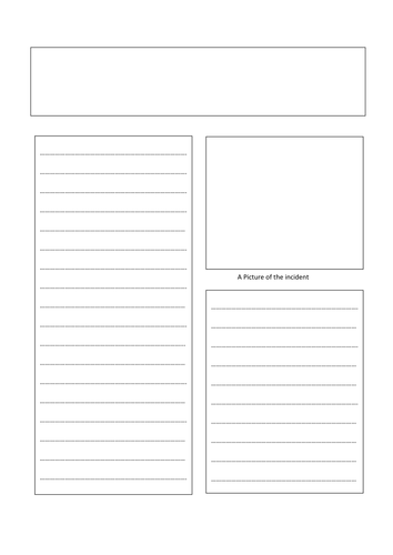 A3 Newspaper Template