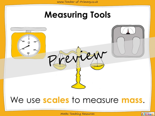 Measuring Mass Year 2 Teaching Resources