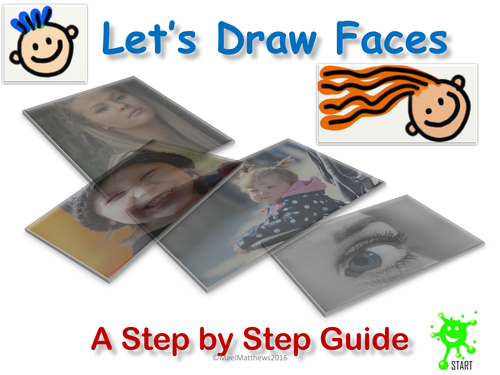 Primary School Art Resource. Let's Draw Faces. Key Stage 1, Key Stage 2